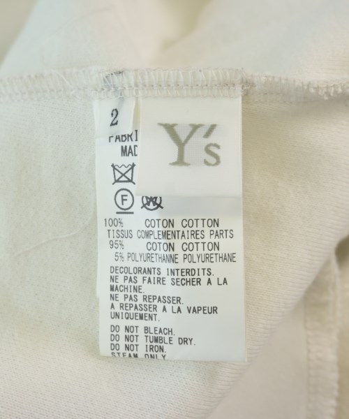 Y's（ワイズ）ノースリーブ 白 サイズ:2(S位) レディース/2200639829111
