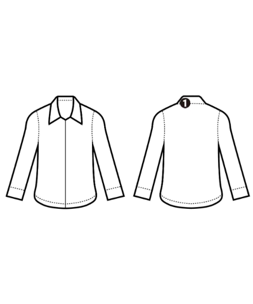 Y's（ワイズ）ブラウス 白 サイズ:1(XS位) レディース/2200640012069