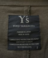 Y's（ワイズ）カジュアルジャケット 茶 サイズ:2(S位) レディース/2200626620103