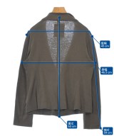 Y's（ワイズ）カジュアルジャケット 茶 サイズ:2(S位) レディース/2200626620103