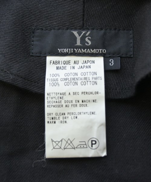 Y's（ワイズ）ブルゾン 黒 サイズ:3(M位) レディース/2200626620110