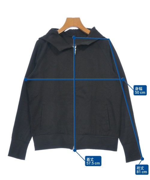 Y's（ワイズ）ブルゾン 黒 サイズ:3(M位) レディース/2200626620110