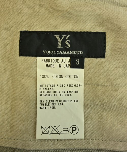 Y's（ワイズ）カーゴパンツ グレー サイズ:3(M位) レディース/2200626620127