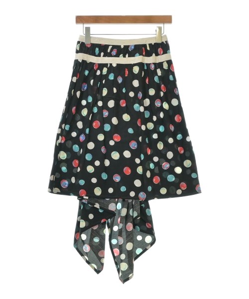 Y's（ワイズ）ひざ丈スカート 黒 サイズ:1(XS位) レディース/2200640402211