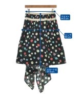 Y's（ワイズ）ひざ丈スカート 黒 サイズ:1(XS位) レディース/2200640402211