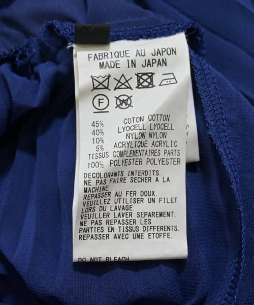 Y's（ワイズ）ワンピース 青 サイズ:2(S位) レディース/2200641127076