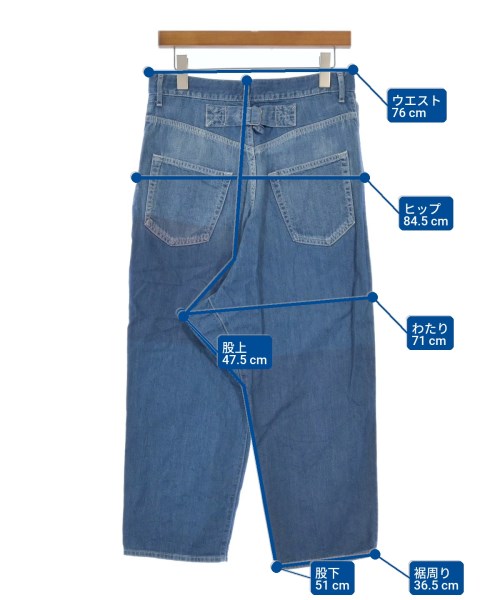 Y's（ワイズ）デニムパンツ 青 サイズ:2(S位) レディース/2200641326028