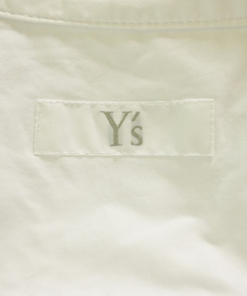Y's（ワイズ）カジュアルシャツ 白 サイズ:1(XS位) レディース/2200641326042