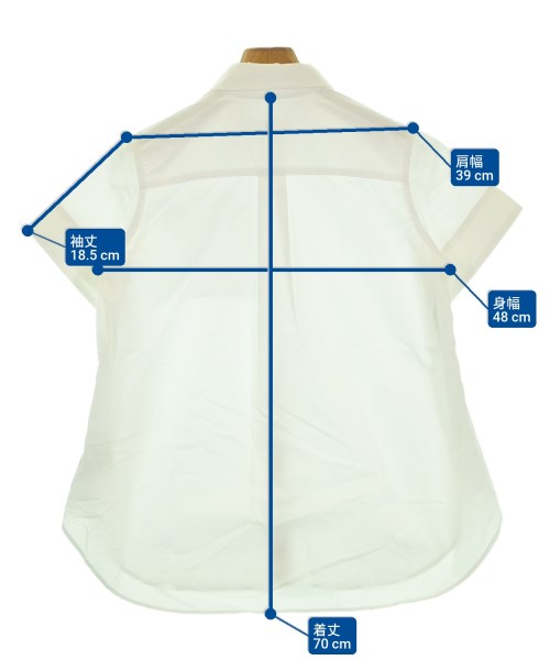 Y's（ワイズ）カジュアルシャツ 白 サイズ:1(XS位) レディース/2200641326042