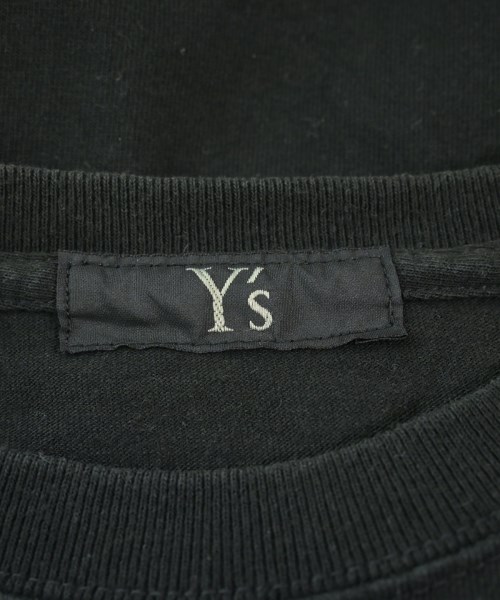 Y's（ワイズ）Tシャツ・カットソー 黒 サイズ:1(XS位) レディース/2200641326059
