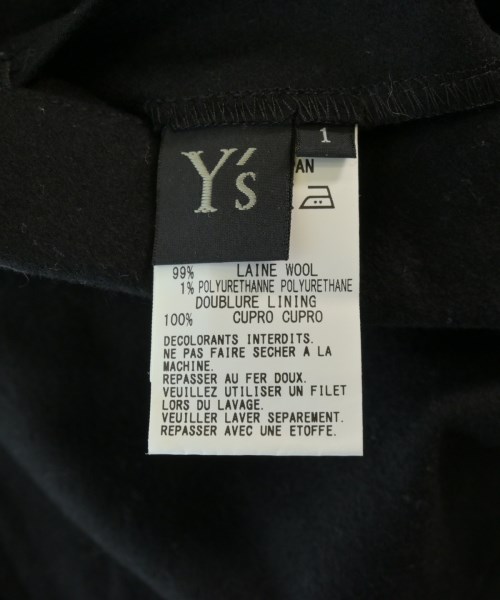 Y's（ワイズ）その他 黒 サイズ:1(XS位) レディース/2200641368103