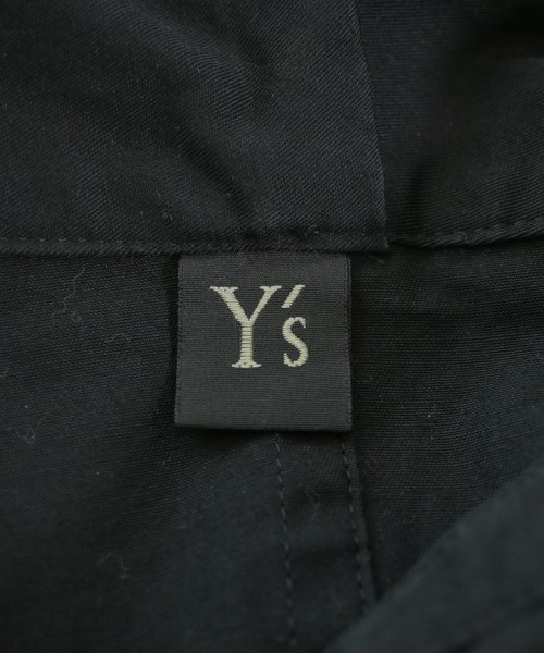 Y's（ワイズ）シャツワンピース 黒 サイズ:1(XS位) レディース/2200641442032