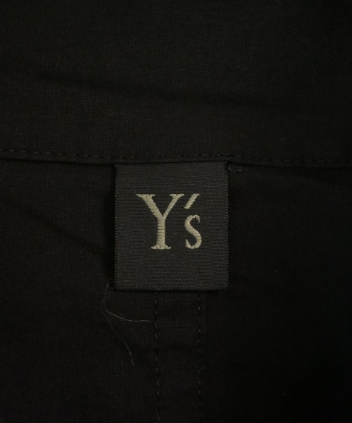 Y's（ワイズ）シャツワンピース 黒 サイズ:2(S位) レディース