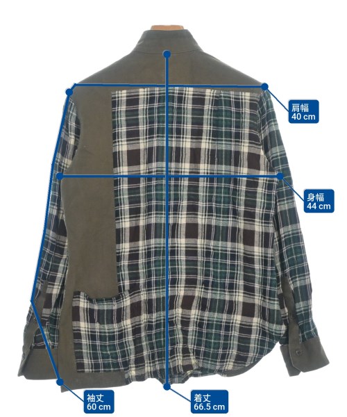 Y's（ワイズ）カジュアルシャツ カーキ サイズ:1(XS位) レディース/2200633418052