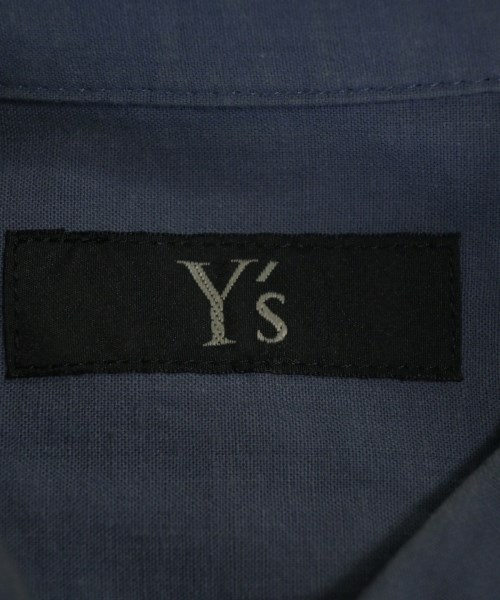 Y's（ワイズ）シャツワンピース 青 サイズ:2(S位) レディース/2200643824171