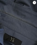 Y's（ワイズ）シャツワンピース 青 サイズ:2(S位) レディース/2200643824171