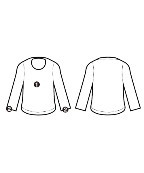 Y's（ワイズ）Tシャツ・カットソー グレー サイズ:2(S位) レディース/2200643903029