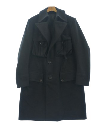 Y's ワイズ ロングダッフルコート 黒 size1 Y´s ワイズ ロングダッフルコート 黒 size1 レディース