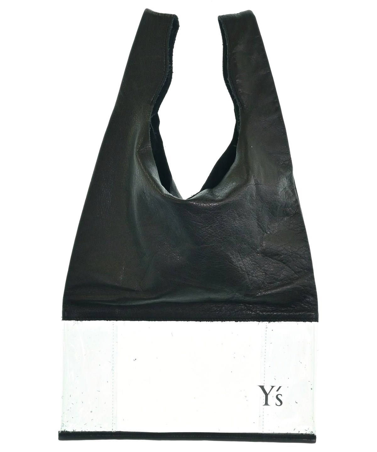 y's ワイズ　トートバッグ　黒　値下げしました！ Y's（ワイズ）トートバッグ 黒 サイズ:- レディース
