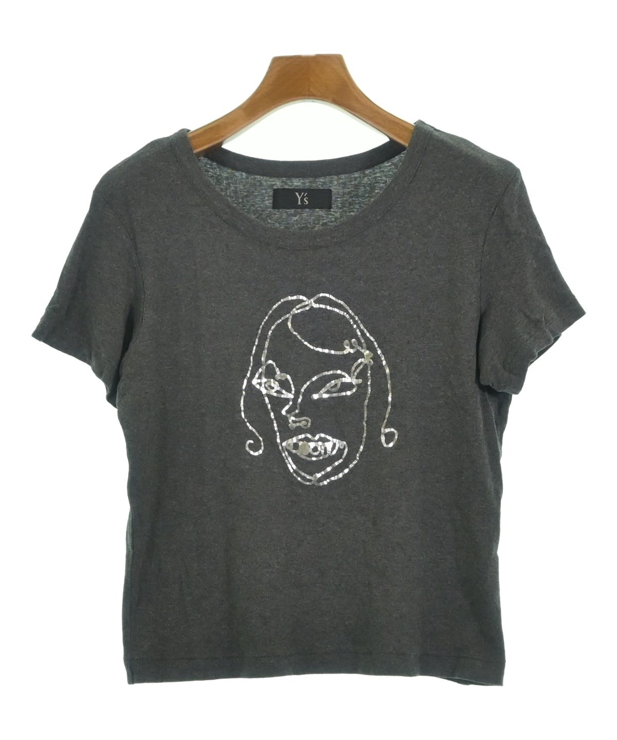 Y's ワイズ　半袖Tシャツ　ボーダー　サイズ2 Y's ワイズ 半袖Tシャツ ボーダー サイズ2 000000011582-34-xl