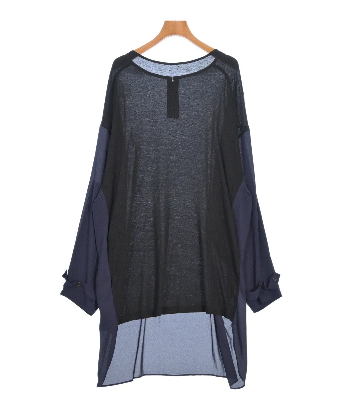 ワイズ　y's 綿100% ワンピース　ブラック　サイズ2 ⑦ Y's(ワイズ) / ワンピース/--/コットン/BLK | 古着の販売・通販