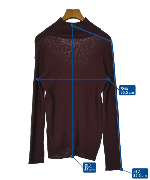 Y's（ワイズ）ニット・セーター 赤 サイズ:2(S位) レディース/2200621423013