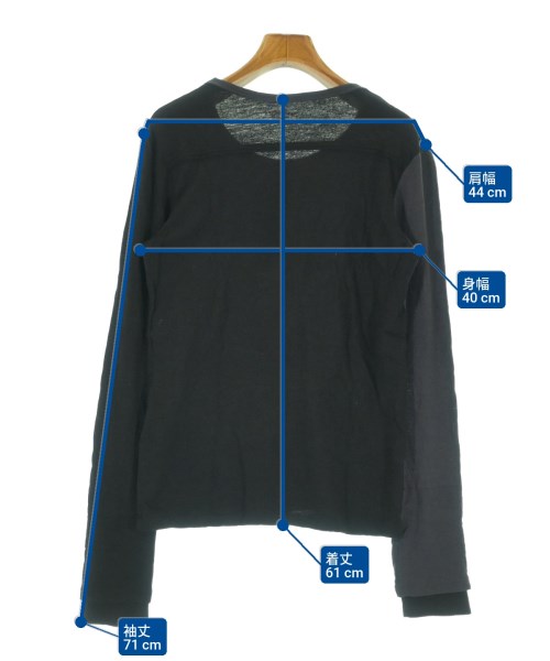 Y's（ワイズ）Tシャツ・カットソー 黒 サイズ:2(S位) レディース/2200621603057