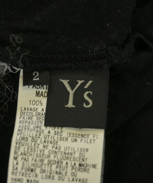 Y's（ワイズ）Tシャツ・カットソー 黒 サイズ:2(S位) レディース/2200621603064