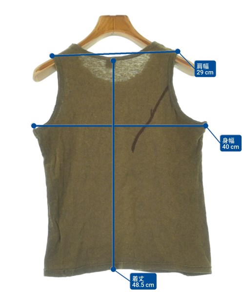 Y's（ワイズ）タンクトップ カーキ サイズ:2(S位) レディース/2200621603071