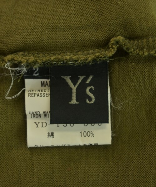 Y's（ワイズ）Tシャツ・カットソー カーキ サイズ:2(S位) レディース/2200621603118