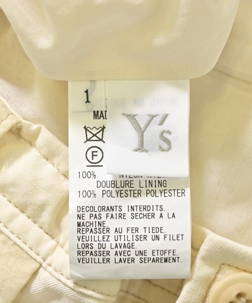 Y's（ワイズ）その他 白 サイズ:1(XS位) レディース/2200621678055