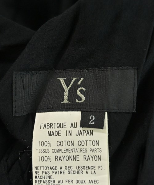 Y's（ワイズ）ワンピース 黒 サイズ:2(S位) レディース/2200598699039