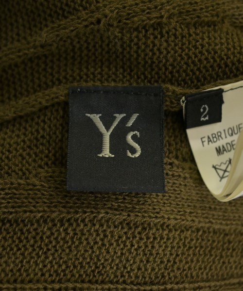 Y's（ワイズ）カーディガン カーキ サイズ:2(S位) レディース/2200622082035