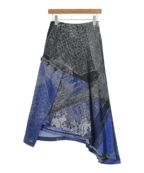 Y's（ワイズ）ロング・マキシ丈スカート 青 サイズ:1(XS位) レディース/2200622563046