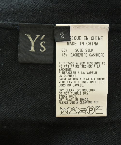 Y's（ワイズ）ニット・セーター 黒 サイズ:2(S位) レディース/2200622563114