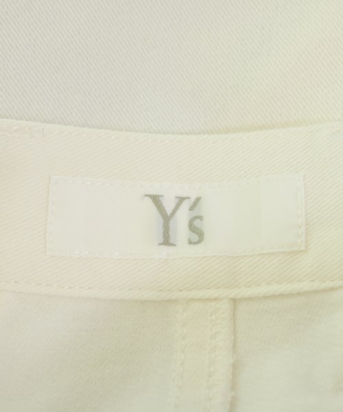 Y's（ワイズ）ひざ丈スカート 白 サイズ:1(XS位) レディース/2200617886167