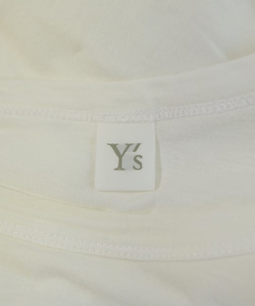 Y's（ワイズ）Tシャツ・カットソー 白 サイズ:2(S位) レディース/2200623440032
