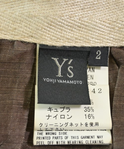 Y's（ワイズ）ひざ丈スカート 茶 サイズ:2(S位) レディース/2200623460023