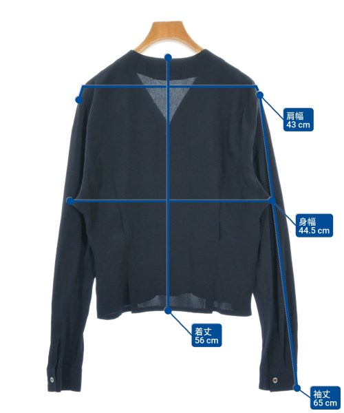 Y's（ワイズ）カジュアルシャツ 紺 サイズ:-(S位) レディース/2200623707104