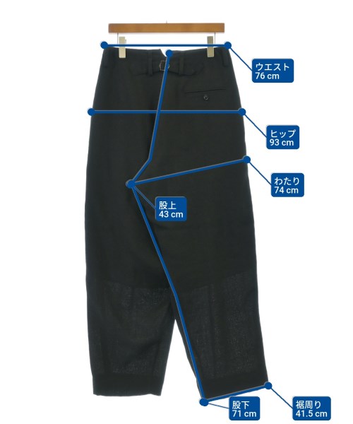 Y's（ワイズ）スラックス 黒 サイズ:3(M位) レディース/2200623707159