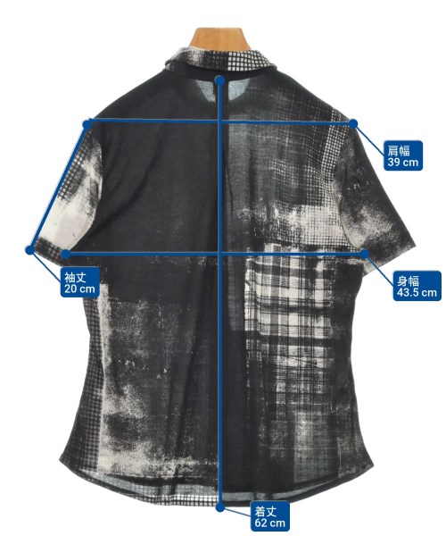 Y's（ワイズ）カジュアルシャツ 黒 サイズ:2(S位) レディース/2200623808030