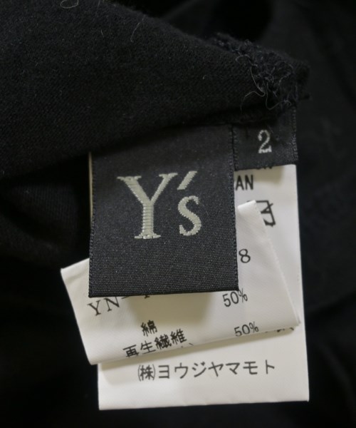 Y's（ワイズ）Tシャツ・カットソー 黒 サイズ:2(S位) レディース/2200623896112