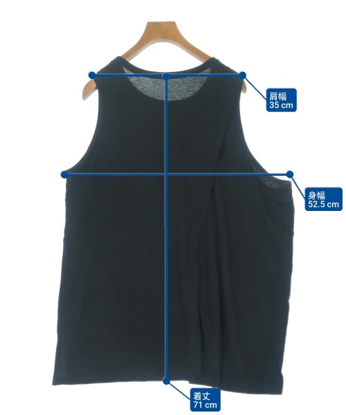 Y's（ワイズ）Tシャツ・カットソー 黒 サイズ:2(S位) レディース/2200623896112