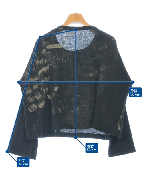 Y's（ワイズ）Tシャツ・カットソー 黒 サイズ:2(S位) レディース/2200624256014