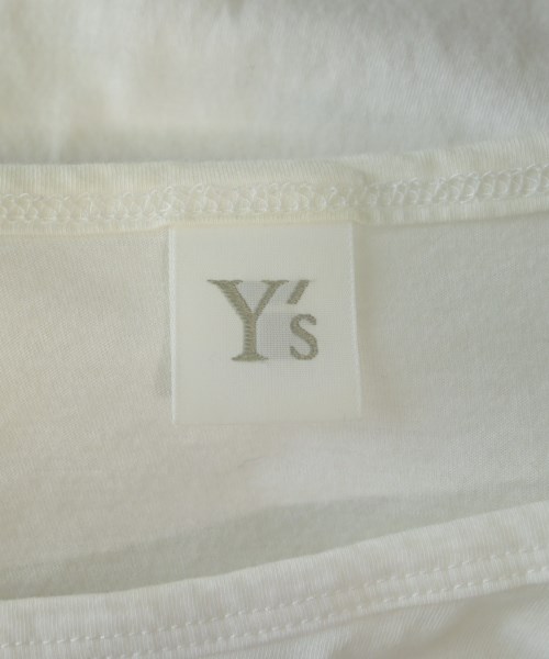 Y's（ワイズ）Tシャツ・カットソー 白 サイズ:2(S位) レディース/2200624256021