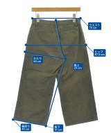 Y's（ワイズ）クロップドパンツ カーキ サイズ:1(XS位) レディース/2200624179160