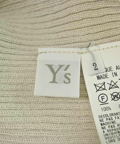 Y's（ワイズ）ニット・セーター ベージュ サイズ:2(S位) レディース/2200624550013