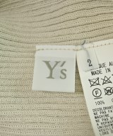Y's（ワイズ）ニット・セーター ベージュ サイズ:2(S位) レディース/2200624550013