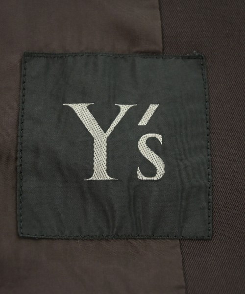 Y's（ワイズ）テーラードジャケット 茶 サイズ:-(M位) レディース/2200624783015