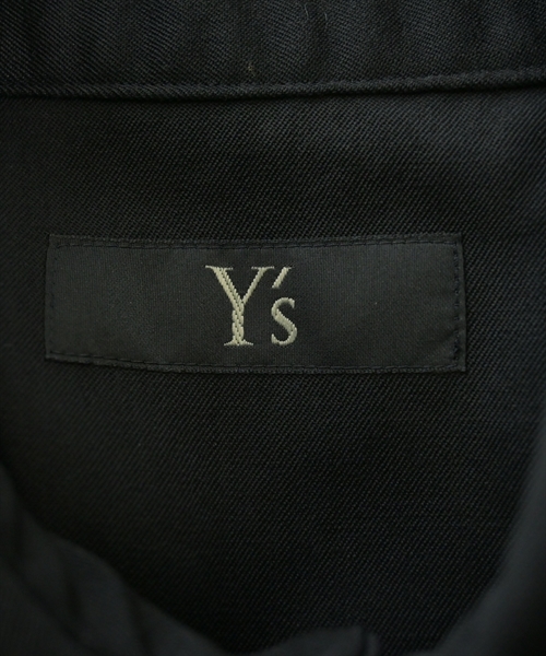 Y's（ワイズ）シャツワンピース 黒 サイズ:2(S位) レディース/2200621361018